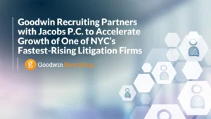 Goodwin Recruiting Partners with Jacobs P.C. (1) Goodwin Recruiting Partners with Jacobs P.C. (1)