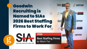 Goodwin Recruiting is Named to SIAs 2026 Best Staffing Firms to Work For