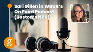 Sari Gillen On Point NPR