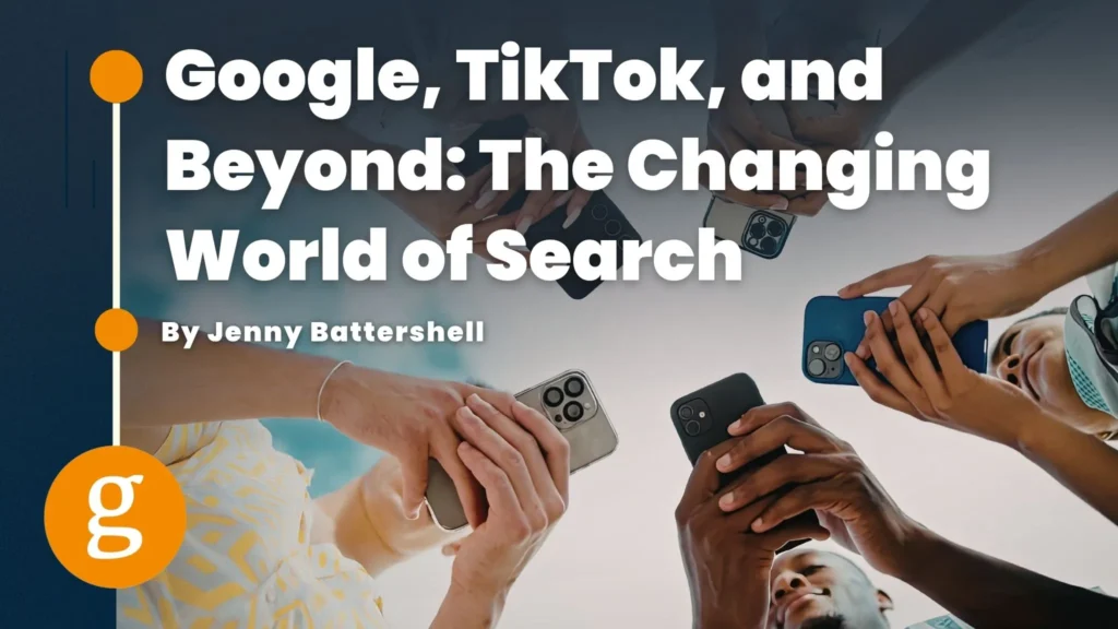 Consumers are conducting searches across many platforms, websites, and tools, and the shift has been relatively quick.