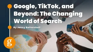 Consumers are conducting searches across many platforms, websites, and tools, and the shift has been relatively quick.