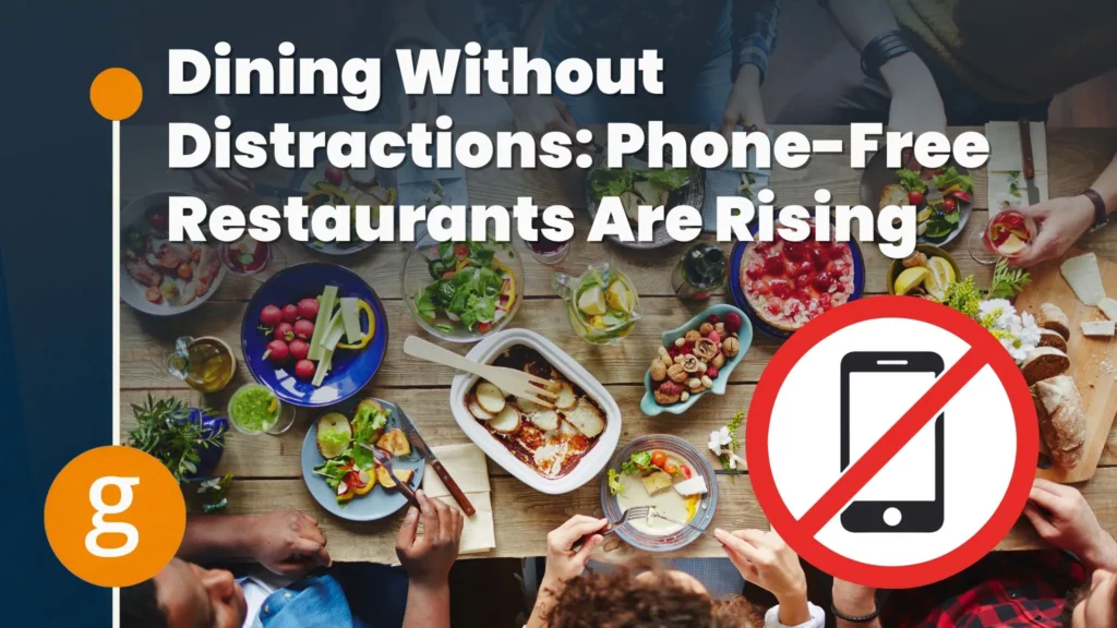Dining without Phones Gaining Popularity